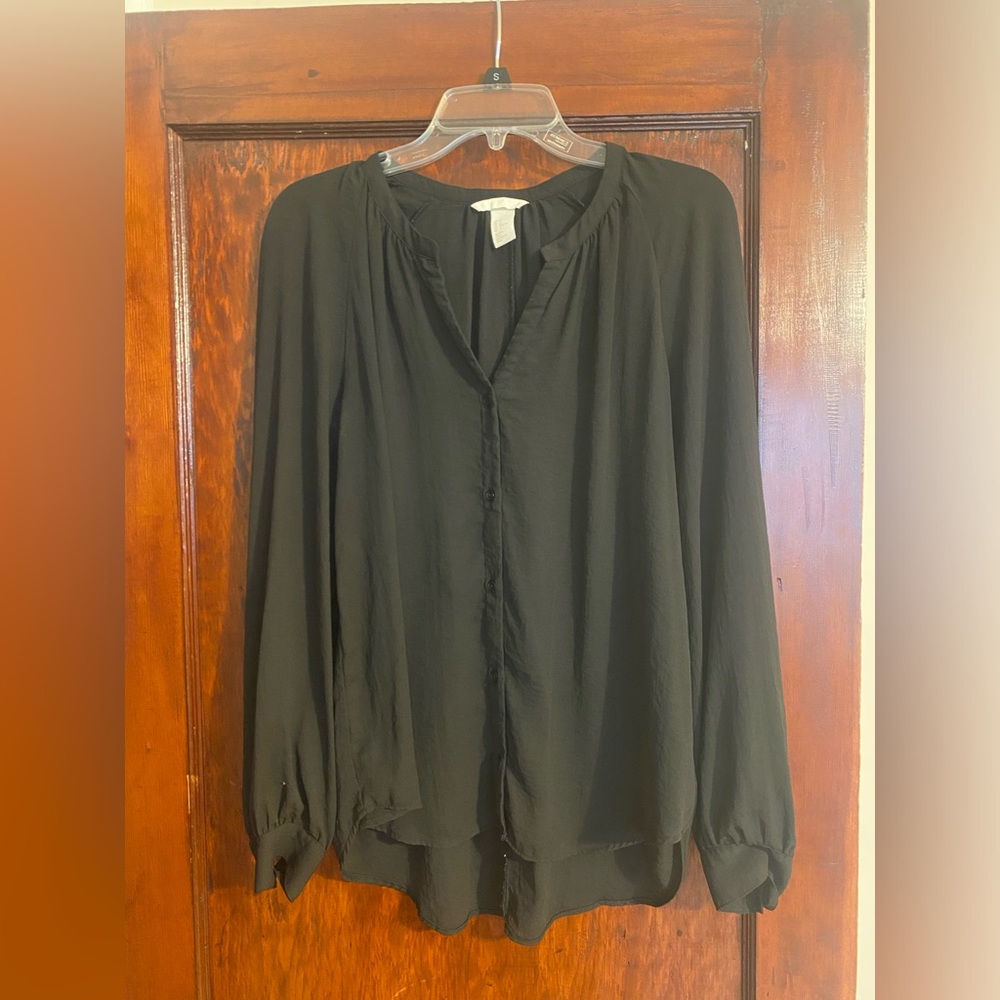 H&M Long-Sleeve Blouse